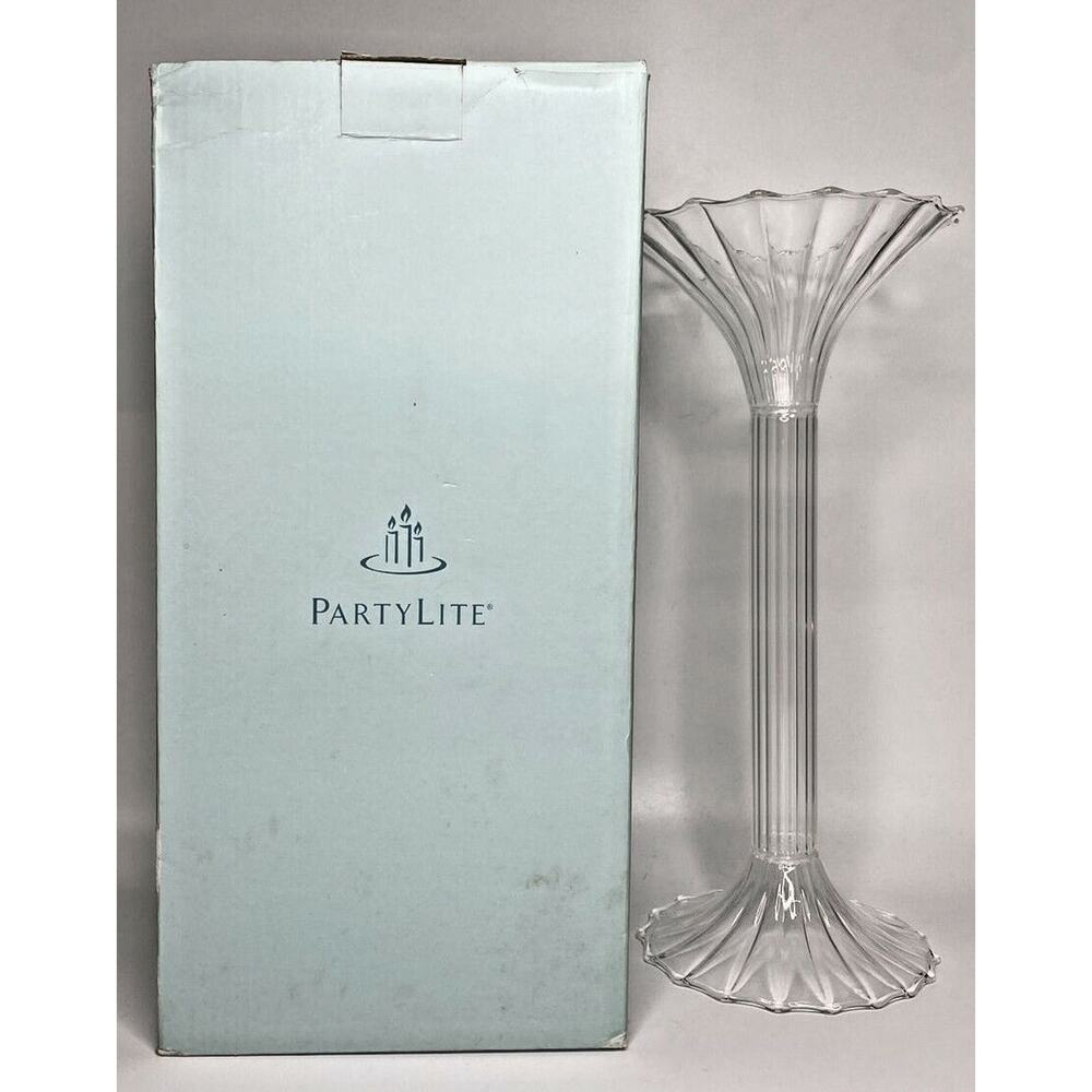PartyLite Shimmer Lights Taper Candle Holder Retired NIB P13A/P9641